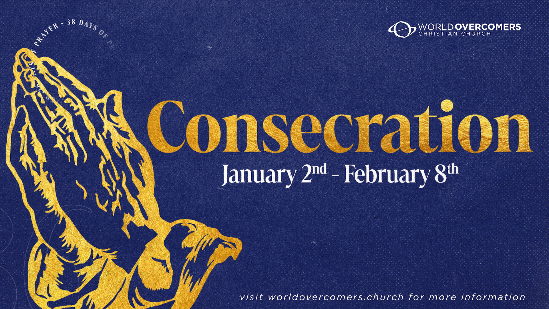 Consecration - World Overcomers Christian Church